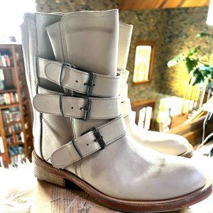 FREE PEOPLE SUNBELT SANTA FE MOTO BOOT 38